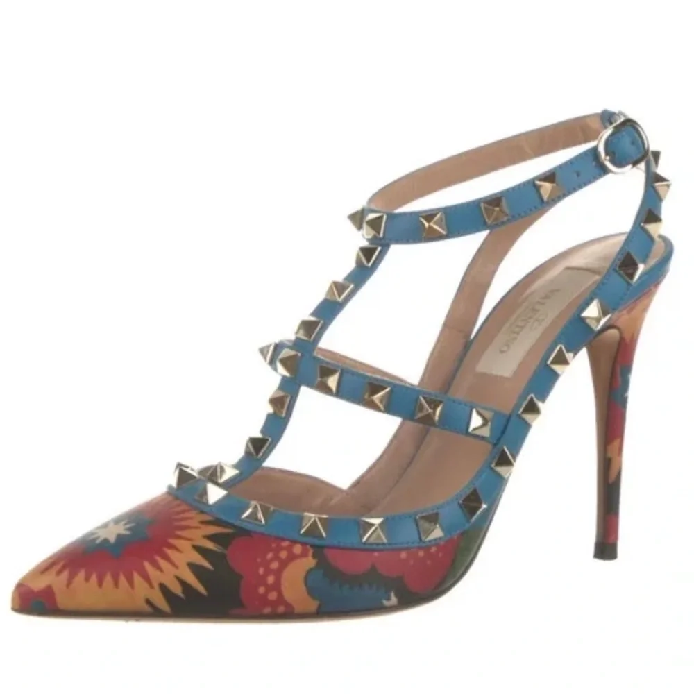 Valentino Enchanted Rockstud Heels - Picture 1 of 6